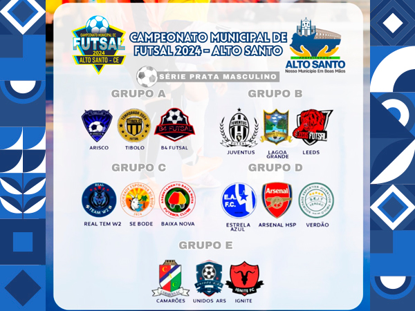 Campeonato Municipal de Futsal Alto Santo 2024 - Série Prata