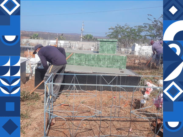 Manutenção e Limpeza no Cemitério Novo de Alto Santo